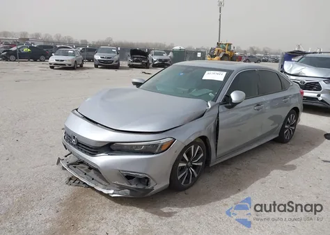 2023 Honda Civic из США, поврежденный, VIN 2HGFE1F77PH321210